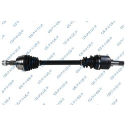 Arbre de transmission (CV Axe) GSP 203116 pour VAUXHALL, PEUGEOT CORSA, 208