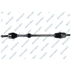 Arbre de transmission (arbre de transmission CV) GSP 203707 pour HYUNDAI ACCENT OE 49501-H9100