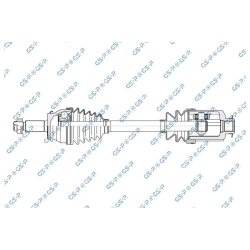 Driveshaft (CV Axle) GSP 204168 OE Ref 49501S1150