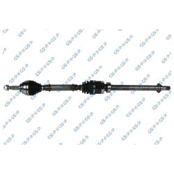 Arbre de transmission (joint homocinétique) GSP 204449 pour RENAULT CLIO OE 391003491R