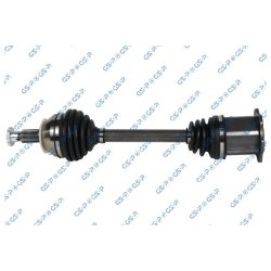 Arbre de transmission (arbre de transmission homocinétique) GSP 204558 pour AUDI, SEAT, SKODA, VW