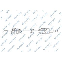 Driveshaft (CV Axle) GSP 204580 OE Ref JX673B436EAA