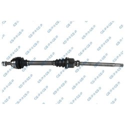 Arbre de transmission (CV Axe) GSP 210254 pour CITROËN, PEUGEOT OE 9656329480