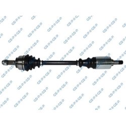 Arbre de transmission (arbre de transmission homocinétique) GSP 210292 pour PEUGEOT 207