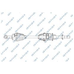 Driveshaft (CV Axle) GSP 217012