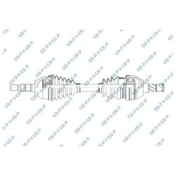 Driveshaft (CV Axle) GSP 221107 OE Ref 24462247