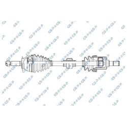 Driveshaft (CV Axle) GSP 224003 OE Ref 4950038950