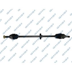 Arbre de transmission (arbre de transmission CV) GSP 227042 pour KIA PRIDE OE KK33125400