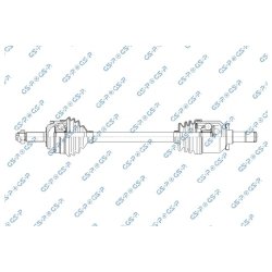 Arbre de transmission (arbre de transmission CV) GSP 228009 pour LADA OE 21100221501100