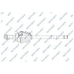 Driveshaft (CV Axle) GSP 234001 OE Ref GJ0122510A