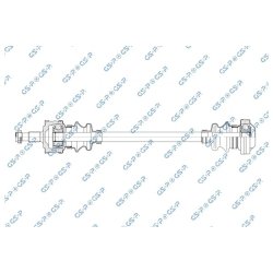 Driveshaft (CV Axle) GSP 235031