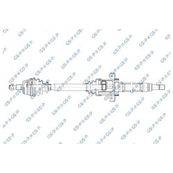 Arbre de transmission (CV Axe) GSP 235047 pour MERCEDES Classe A