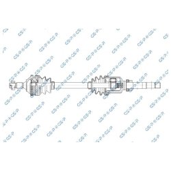 Driveshaft (CV Axle) GSP 245075