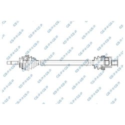 Driveshaft (CV Axle) GSP 250158