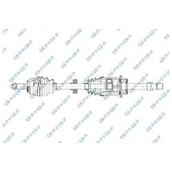 Driveshaft (CV Axle) GSP 250168