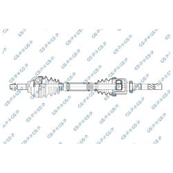 Driveshaft (CV Axle) GSP 250257