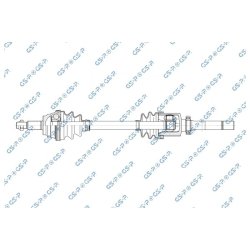 Driveshaft (CV Axle) GSP 250275 OE Ref 7700872603