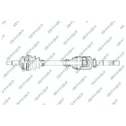 Driveshaft (CV Axle) GSP 250368