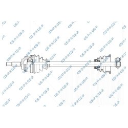 Driveshaft (CV Axle) GSP 250502
