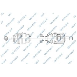 Driveshaft (CV Axle) GSP 251006
