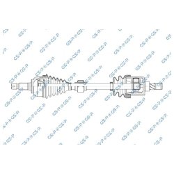 Driveshaft (CV Axle) GSP 251068 OE Ref TDB104890