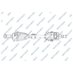 Driveshaft (CV Axle) GSP 251070 OE Ref TDB104970