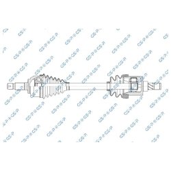 Driveshaft (CV Axle) GSP 251071 OE Ref TDB104870