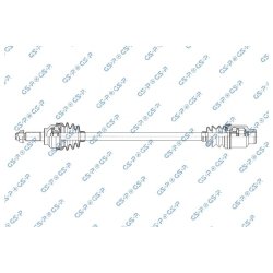 Driveshaft (CV Axle) GSP 256029 OE Ref 28321KE060