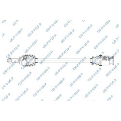 Driveshaft (CV Axle) GSP 256030 OE Ref 28321KE070