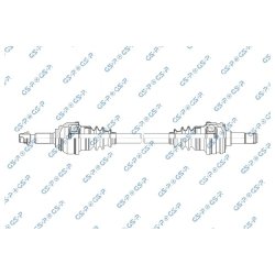 Driveshaft (CV Axle) GSP 256111 OE Ref 4234030170