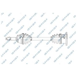 Driveshaft (CV Axle) GSP 256286 OE Ref 39601AM600