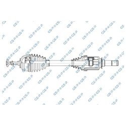 Driveshaft (CV Axle) GSP 256367 OE Ref 4473309200