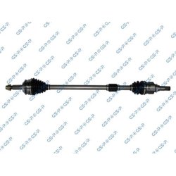 Arbre de transmission (arbre de transmission homocinétique) GSP 259345 pour TOYOTA YARIS OE 434100D292