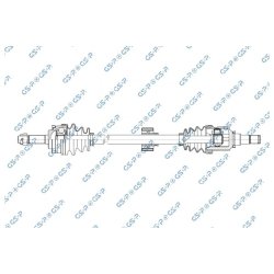 Arbre de transmission (arbre à cames) GSP 259566 pour TOYOTA STARLET