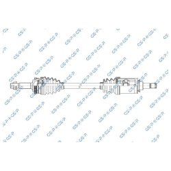 Driveshaft (CV Axle) GSP 259675 OE Ref 4234052021