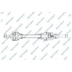Driveshaft (CV Axle) GSP 299018