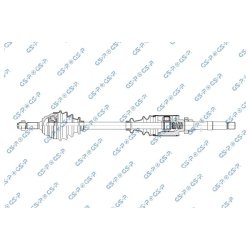 Driveshaft (CV Axle) GSP 299026