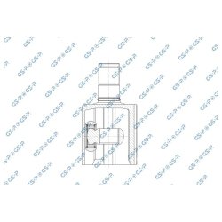 CV Joint Kit GSP 602762 OE Ref 495001C451