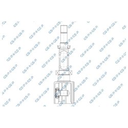 CV Joint Kit GSP 603226 OE Ref GK213C313CA