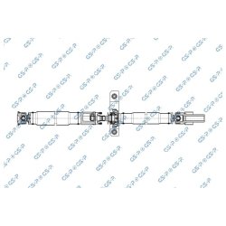 Propshaft GSP PS901676 OE Ref 3401A458