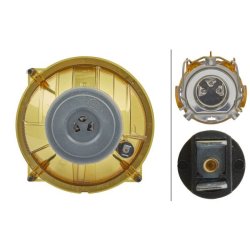 Headlight HELLA 1A3 996 162-381 OE Ref 2030857