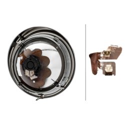 Headlight HELLA 1A8 001 156-011 OE Ref 311 941 039 E