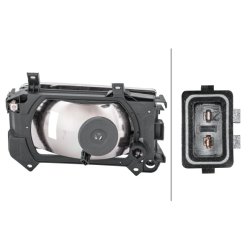 Headlight HELLA 1AJ 006 051-221 OE Ref 701 941 018