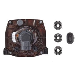 Headlight HELLA 1BL 009 999-041 HELLA