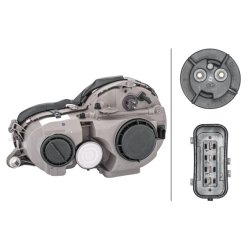 Headlight HELLA 1D9 007 970-041 OE Ref A 210 820 30 61 HELLA