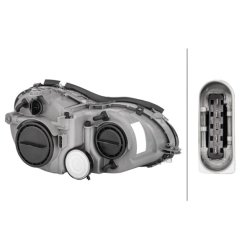 Headlight HELLA 1DB 008 461-191 OE Ref 77 01 054 058 HELLA