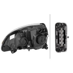 Headlight HELLA 1DB 008 461-861 OE Ref 26 01 020 27R HELLA