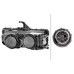 Headlight HELLA 1DB 247 011-031 OE Ref A 940 820 03 61
