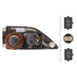 Headlight HELLA 1DL 007 859-011 OE Ref 002 820 21 61