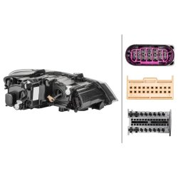 Headlight HELLA 1EA 012 034-411 OE Ref 6C1 941 773